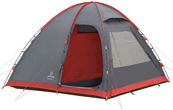 6 personnes Rouge 6-Homme Kuppelzelt Igluzelt Festival-Tente Tente de camping tente Loksa 
